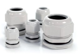 Dławnica kablowa z gwintem PG-13,5 jasnoszary (1szt.)