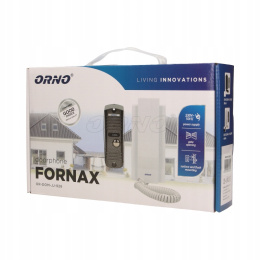 Zestaw domofonowy FORNAX przeznaczony do montażu w domach jednorodzinnych.