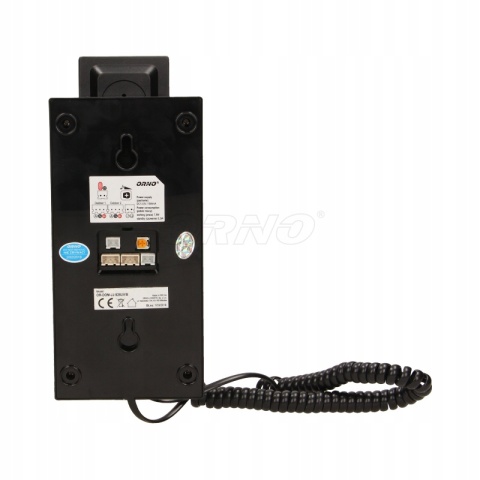 Zestaw domofonowy FORNAX przeznaczony do montażu w domach jednorodzinnych.