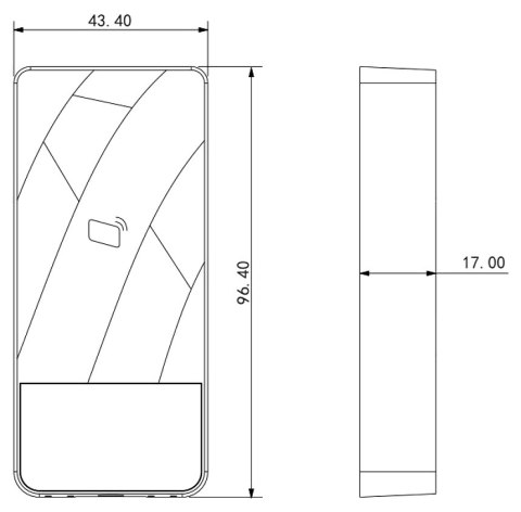CZYTNIK ZBLIŻENIOWY ASR1200E DAHUA