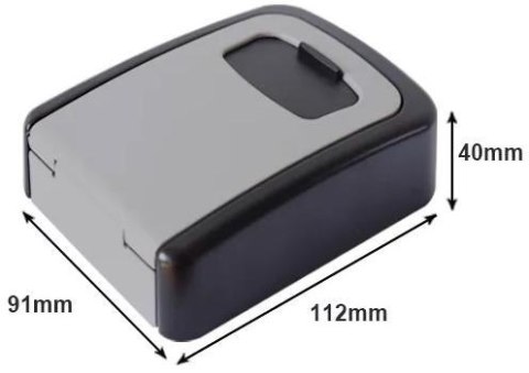 Kasetka na klucze z zamkiem szyfrowym