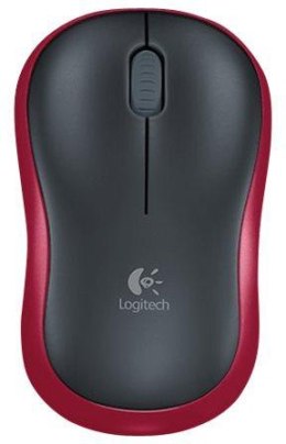 Mysz komputerowa Logitech M185 Wireless Mouse czerwony