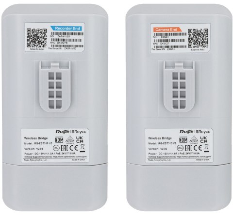 BEZPRZEWODOWY MOST WI-FI RG-EST310-V2 Wi-Fi 5, 5 GHz REYEE