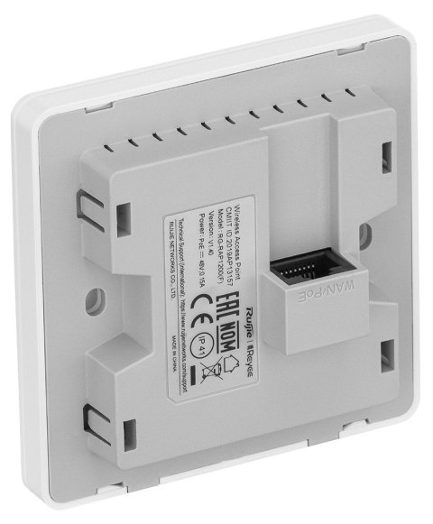 PUNKT DOSTĘPOWY RG-RAP1200(F) 2.4 GHz, 5 GHz 400 Mb/s + 867 Mb/s REYEE