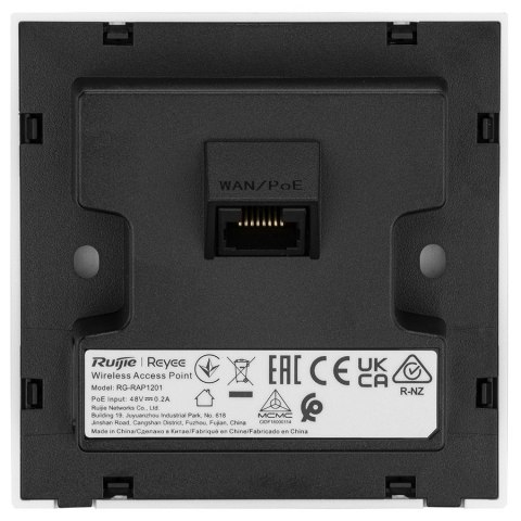 PUNKT DOSTĘPOWY RG-RAP1201 2.4 GHz, 5 GHz 400 Mb/s + 867 Mb/s REYEE