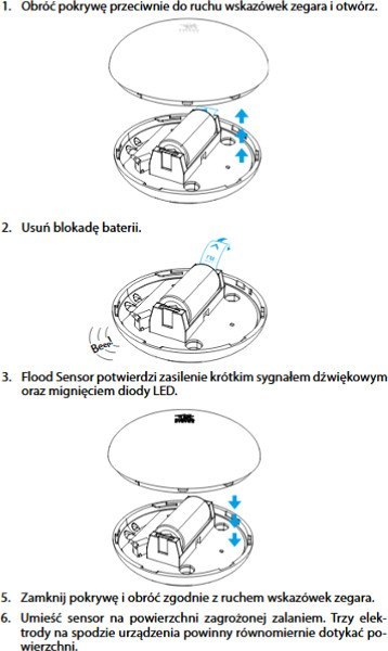 Czujnik zalania FIBARO Flood Sensor FGFS-101