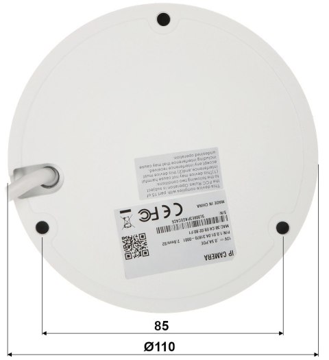 KAMERA WANDALOODPORNA IP BCS-L-DIP15FSR3-AI1 - 5 Mpx 2.8 mm BCS Line