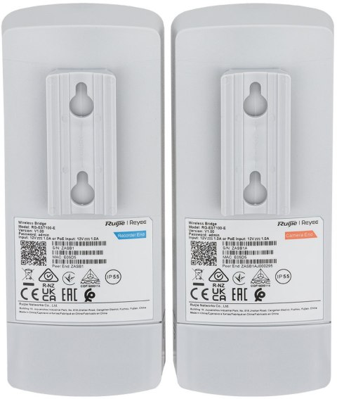BEZPRZEWODOWY MOST WI-FI RG-EST100-E 2.4 GHz REYEE