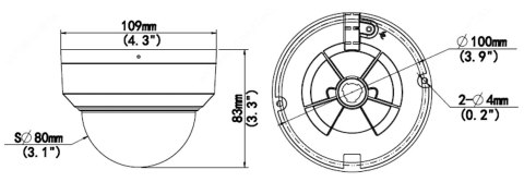 KAMERA WANDALOODPORNA IP IPC322LB-ADF28K-H - 1080p 2.8 mm UNIVIEW