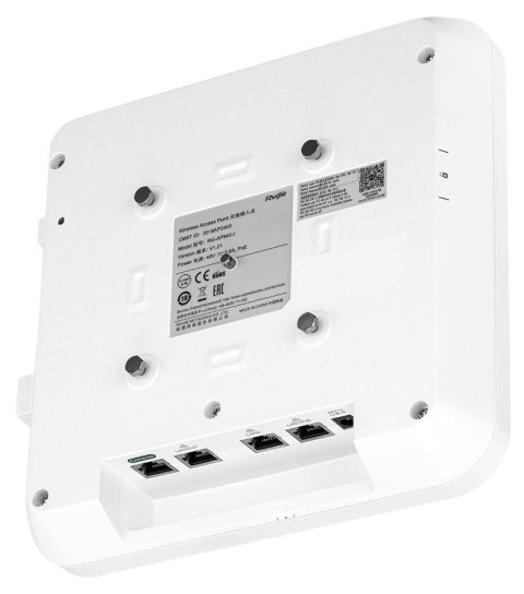 PUNKT DOSTĘPOWY RG-AP840-I Wi-Fi 6, 2.4 GHz, 5 GHz, 400 Mb/s + 4800 RUIJIE