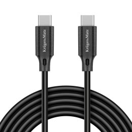Kabel USB typu C - USB typu C 100 W 2,5 m Kruger&Matz Basic
