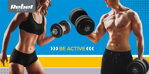 Obciążenie bitumiczne zestaw 4x2.5kg, otwór 31mm, REBEL ACTIVE