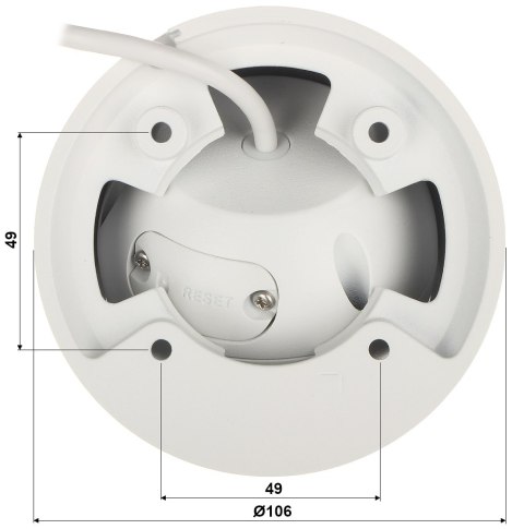 KAMERA IP BCS-L-EIP25FSR5-AI2 - 5 Mpx 2.8 mm BCS Line