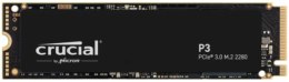 Dysk SSD Crucial P3 500GB 3D NAND NVMe PCIe M.2