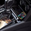 Transmiter samochodowy FM z funkcja bluetooth (2x USB)