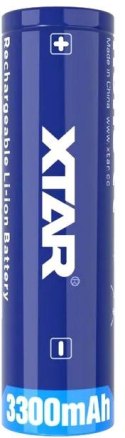 Akumulator 18650 Li-Ion 3,6V Xtar 3300mAh (1 szt.) z zabezpieczeniem