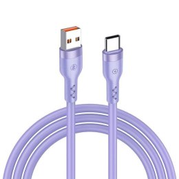 Kabel 3A 1.2m USB - USB-C (120W FOR XIAOMI) T -PHOX BOLD fioletowy