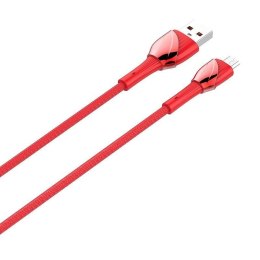 Kabel 30W 2m USB - Micro USB LDNIO LS662 czerwony