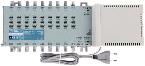 WZMACNIACZ DO MULTISWITCHY SA-91L 9 WEJŚĆ / 9 WYJŚĆ TERRA