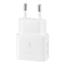 Ładowarka Sieciowa 25W USB-C Fast Charge Samsung EP-T2510NW biała