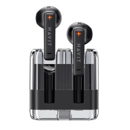 Bezprzewodowe Słuchawki Douszne Bluetooth 5.3 Havit TW981 czarne