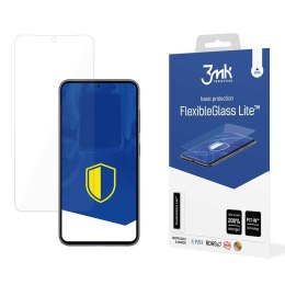 Szkło Hybrydowe SAMSUNG GALAXY S23 3mk Flexbile Glass Lite Cienkie (0,16mm) Clear