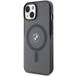 Oryginalne Etui APPLE IPHONE 15 BMW Hardcase IML Signature MagSafe (BMHMP15SDSLK) czarne