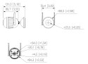 KAMERA IP F2C-PV-0280B Wi-Fi, Smart Dual Light Active Deterrence - 1080p 2.8 mm DAHUA
