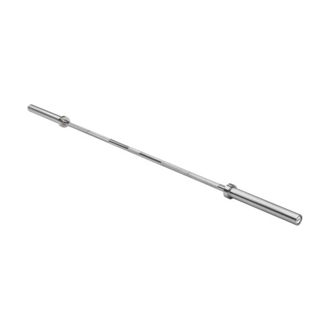 Gryf olimpijski prosty 50 mm z łożyskami, sztanga olimpijska z łożyskami 220cm 20kg REBEL ACTIVE