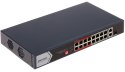 SWITCH POE DS-3E0318P-E/M(C) 16-PORTOWY + 2X UPLINK + 1X SFP Hikvision