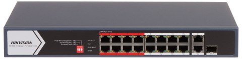 SWITCH POE DS-3E0318P-E/M(C) 16-PORTOWY + 2X UPLINK + 1X SFP Hikvision