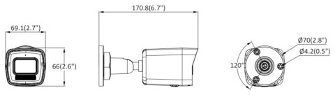 KAMERA IP DS-2CD1023G2-LIU(2.8MM)PL Smart Hybrid Light - 1080p Hikvision