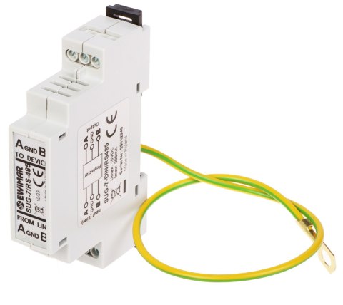ZABEZPIECZENIE PRZECIWPRZEPIĘCIOWE SUG-7-DIN/RS-485 LINII SYMETRYCZNEJ RS-485 EWIMAR