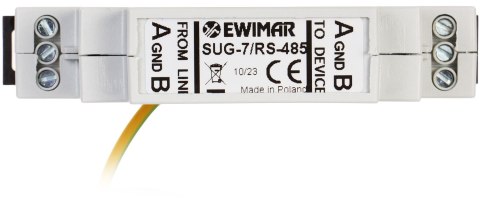 ZABEZPIECZENIE PRZECIWPRZEPIĘCIOWE SUG-7-DIN/RS-485 LINII SYMETRYCZNEJ RS-485 EWIMAR