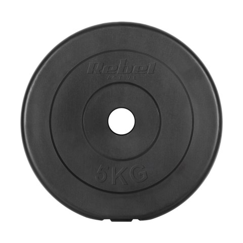 Obciążenie bitumiczne zestaw 4x5kg, otwór 31mm, talerz klasyczny, REBEL ACTIVE