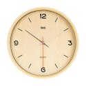 Zegar ścienny 30 cm jasny brąz