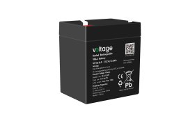 Akumulator AGM Voltage 12V 5Ah VE12-5.0 (Żywotność 6-9 lat)