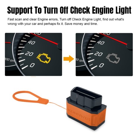 Interfejs, miernik diagnostyczny Konnwei KW906