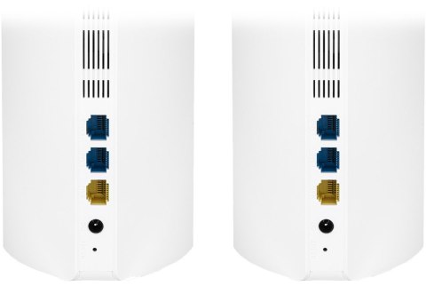 DOMOWY SYSTEM WI-FI RG-M18(2PACK) Wi-Fi 6, 2.4 GHz, 5 GHz, 547 Mb/s + 1201 Mb/s REYEE