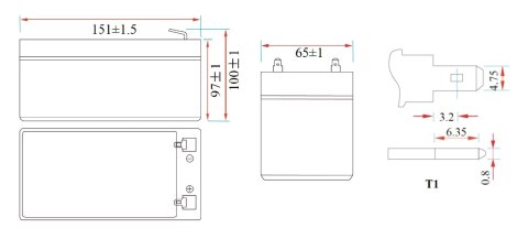 AKUMULATOR 12.8V/6AH/LIFEPO4-MWLJ MW Power