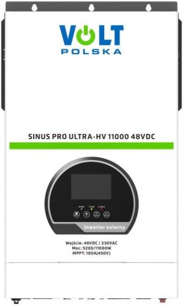 Przetwornica inwerter solarny Volt Polska SinusPro Ultra-HV 11000 48V/230V 5200/11000W 100A MPPT (45