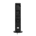 Termowentylator kolumnowy PTC Teesa z funkcją imitacją kominka (800/2000W)