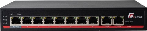 Zestaw monitoringu IP BCS Line 6x Kamera BCS-L-EIP14FSR3-AI1 Rejestrator z dyskiem