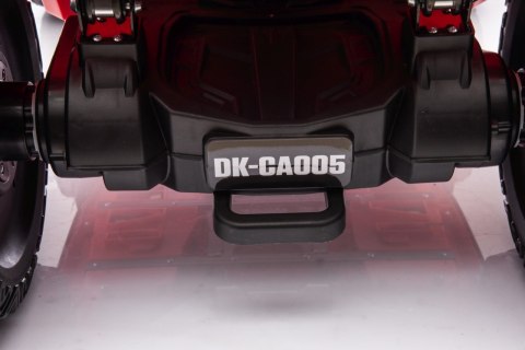 Quad Can Am Outlander ATV z Pilotem Czerwony