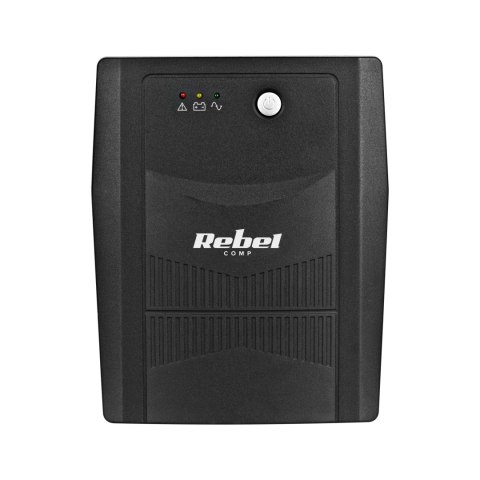 Zasilacz awaryjny UPS REBEL model Micropower 1500 (offline, 1500 VA / 900 W, 230 V, 50 Hz)