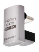 PRZEJŚCIE SPU-A23 WTYK USB-C / GNIAZDO USB-C Spacetronik