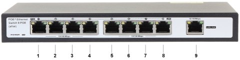 SWITCH POE GTS-A1-10-81 8-PORTOWY