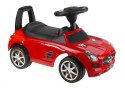 Jeździk Mercedes SLS AMG Pchacz Dla Dziecka Oparcie Schowek Czerwony