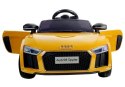 Auto na Akumulator AUDI R8 SPYDER Żółty Samochód Lakierowany