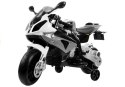 Motor Na Akumulator BMW S1000RR Dla Dzieci Srebrny Trójkołowy